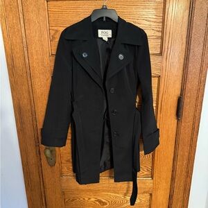 London Fog Black Trench Coat